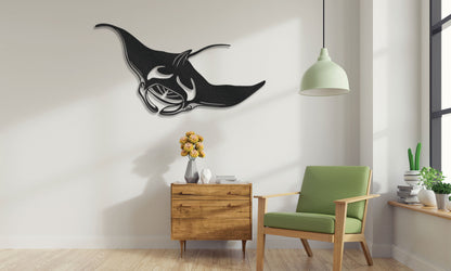 Manta Ray Wall Art