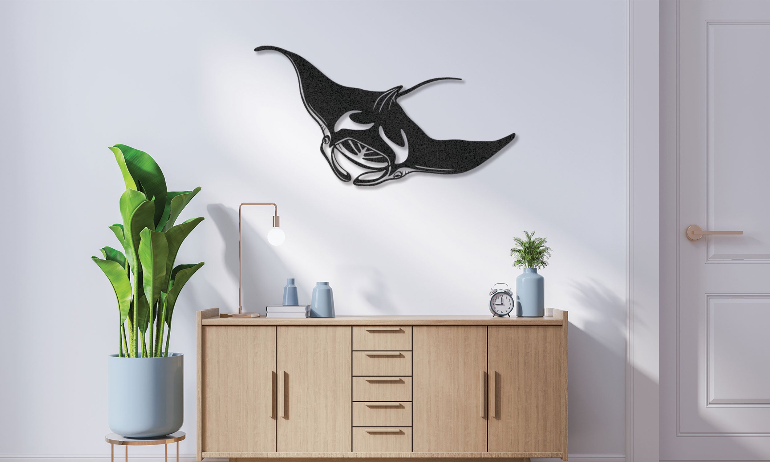 Manta Ray Wall Art