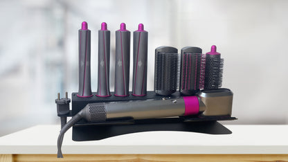 dyson airwrap, dyson airwrap stand, dyson airwrap organizer, metal stand, metal organizer, dyson airwrap multistyler,