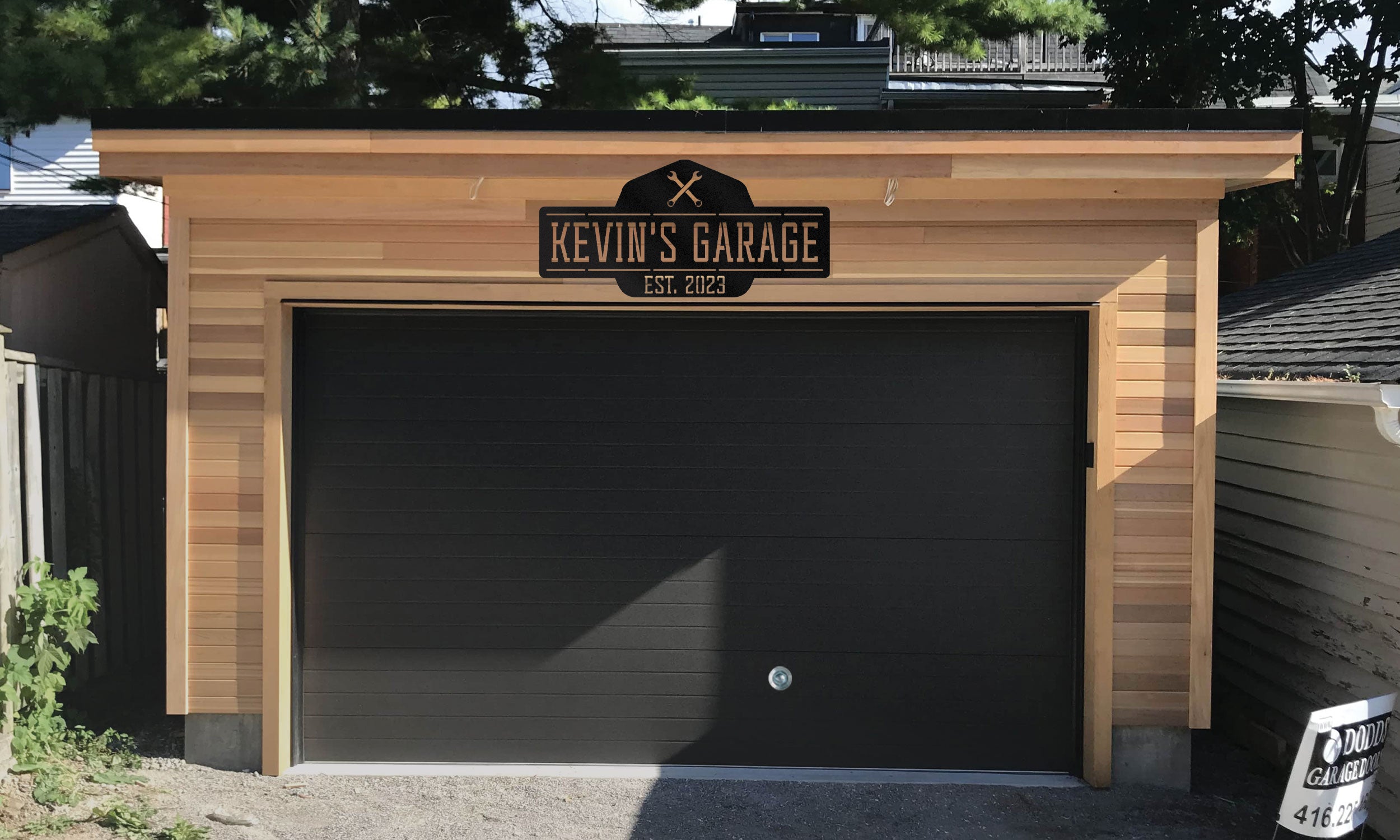 Personalized Garage Signs