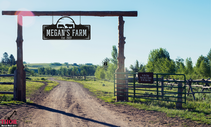 Ranch Gate Sign