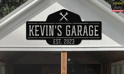 Personalized Garage Signs