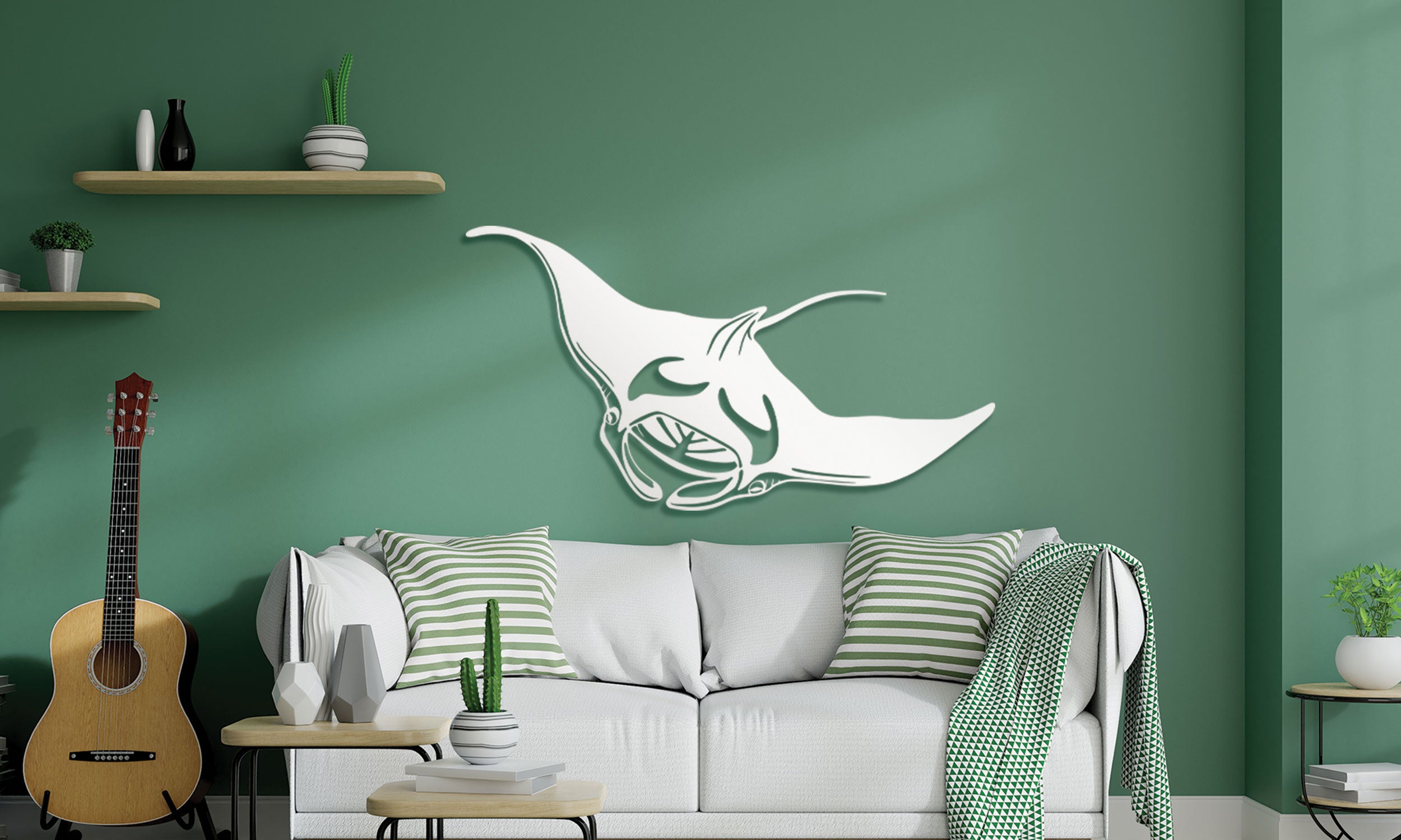 Manta Ray Wall Art