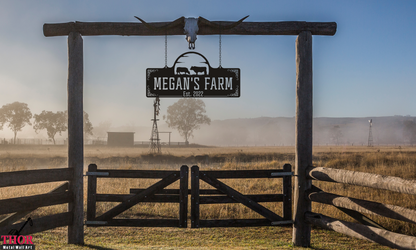 Ranch Gate Sign