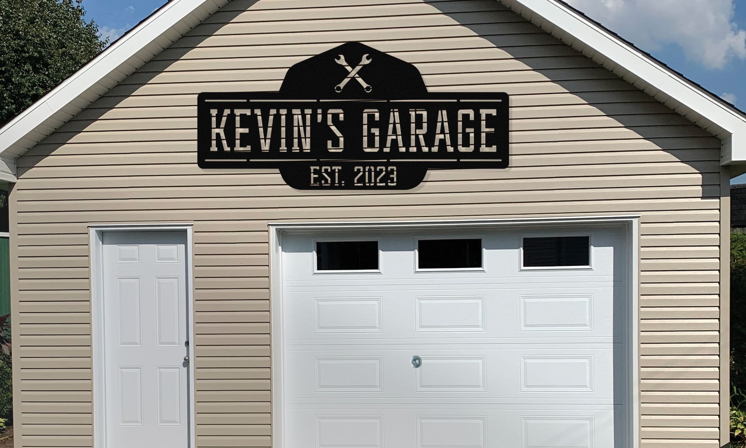 Personalized Garage Signs