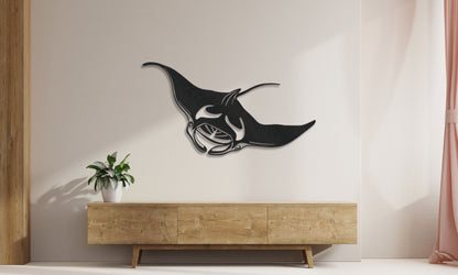 Manta Ray Wall Art