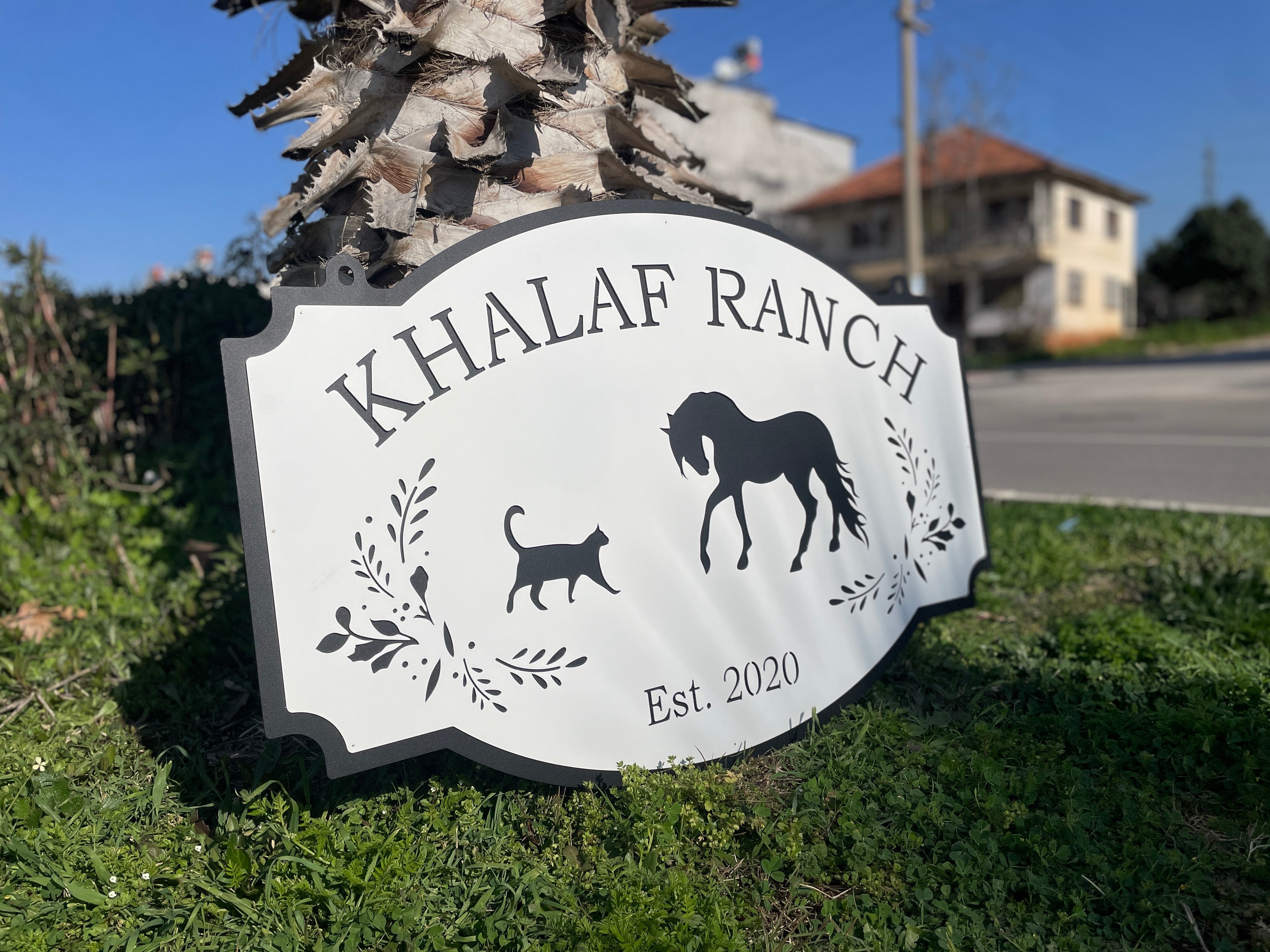 Entrance/Gate Ranch Sign