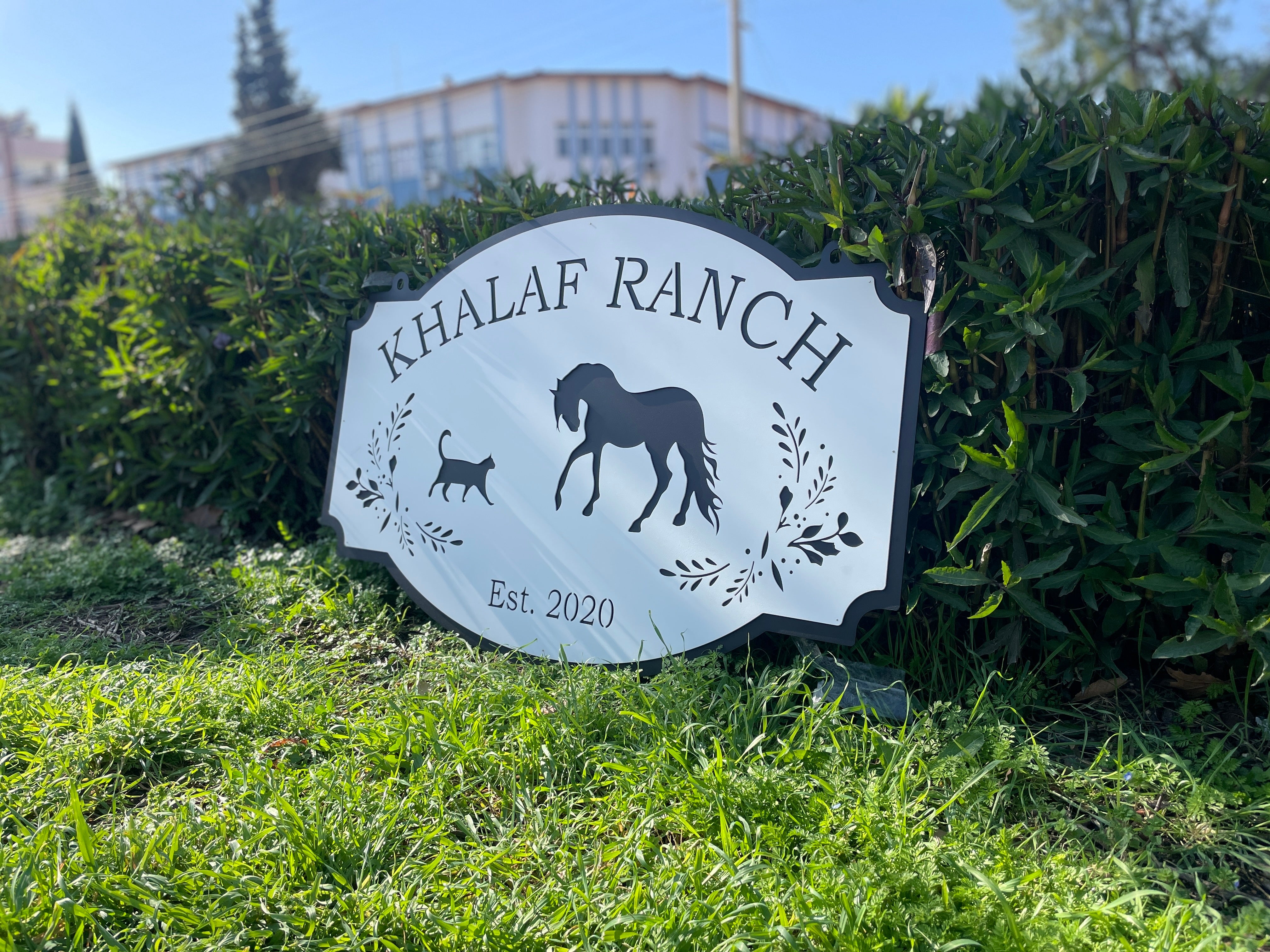 Entrance/Gate Ranch Sign