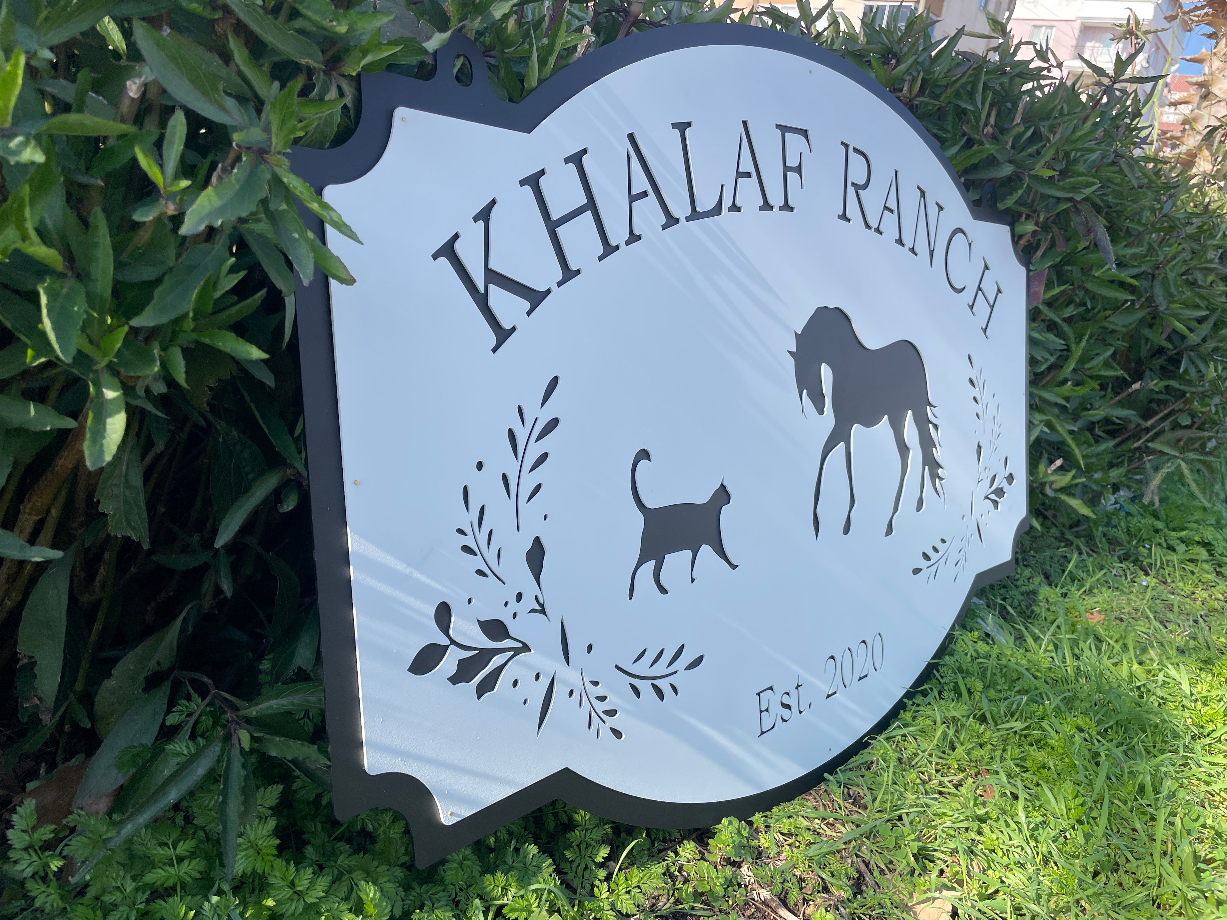 Entrance/Gate Ranch Sign