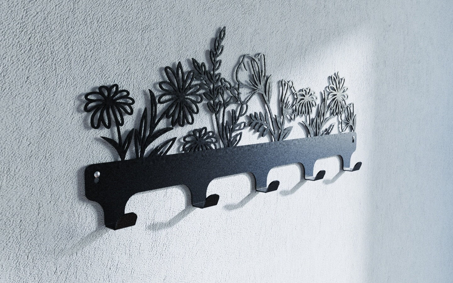 Wall Flower Rack