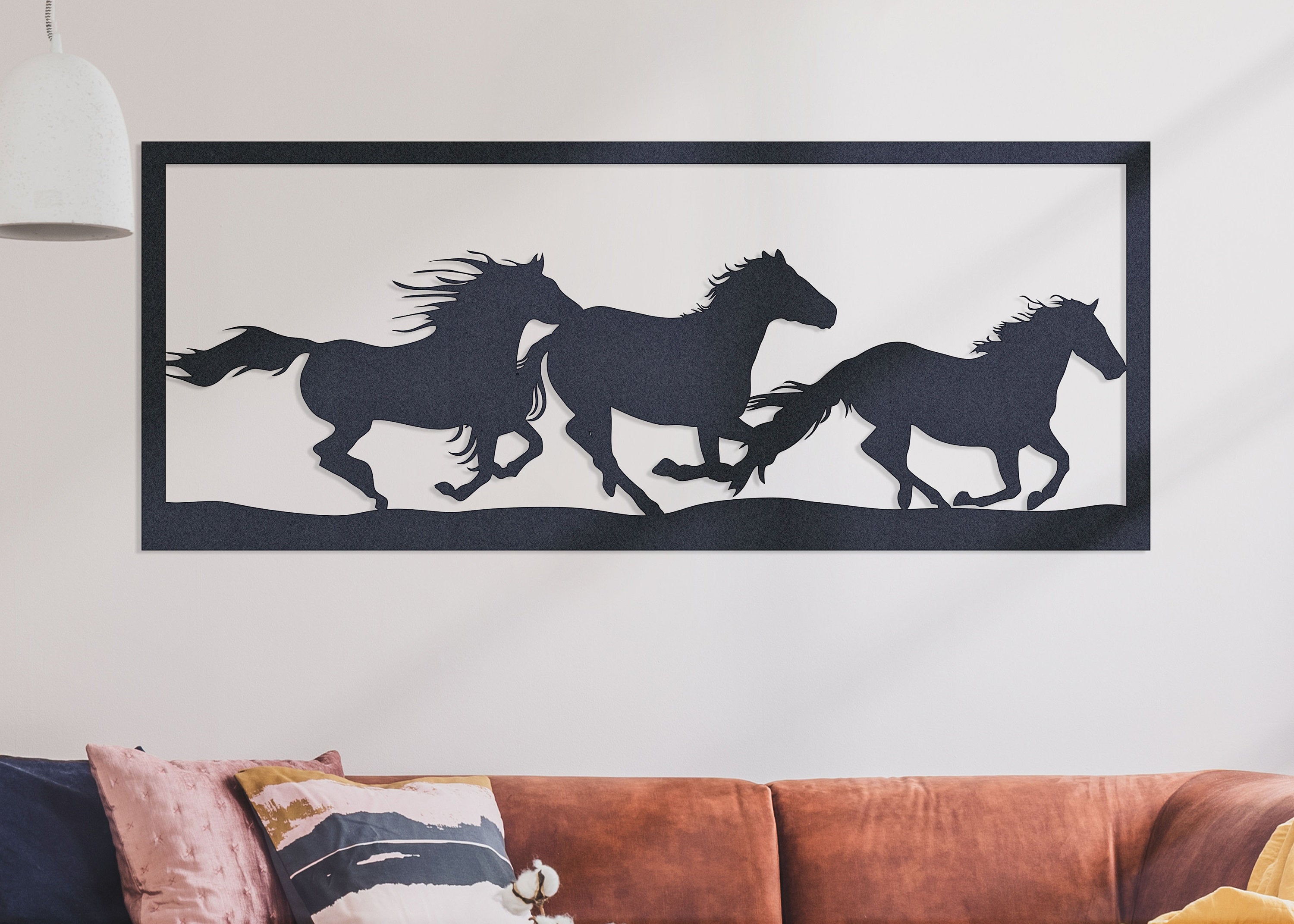 Running Horses Wall Art