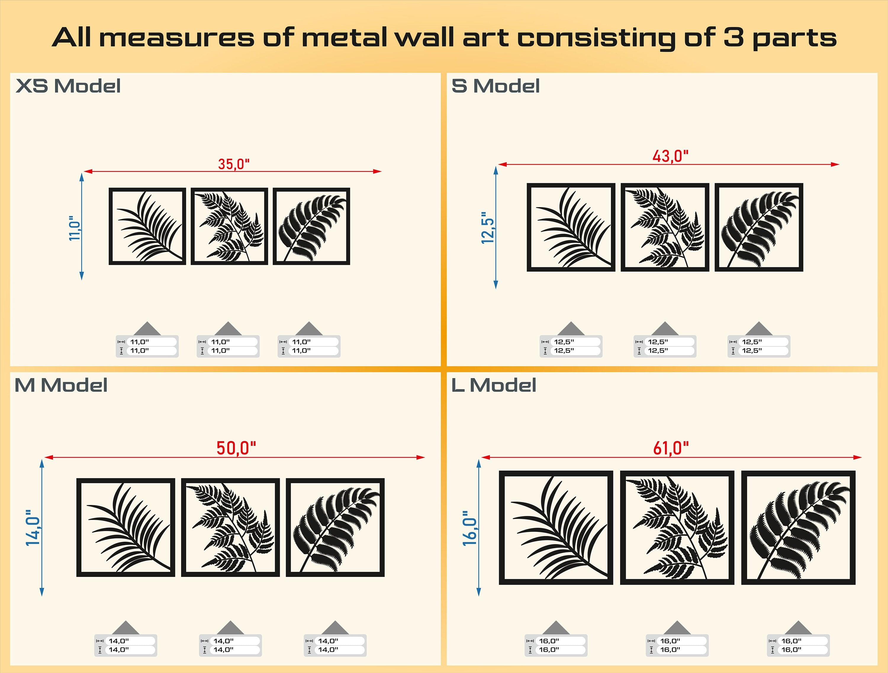 Tropical leaves Wall Decor