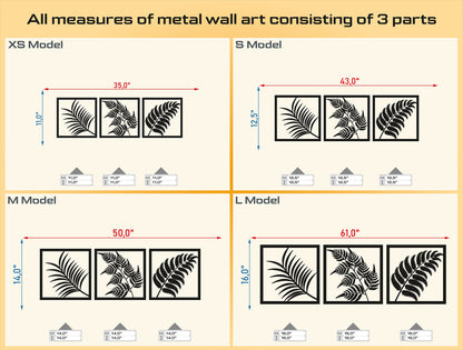 Tropical leaves Wall Decor