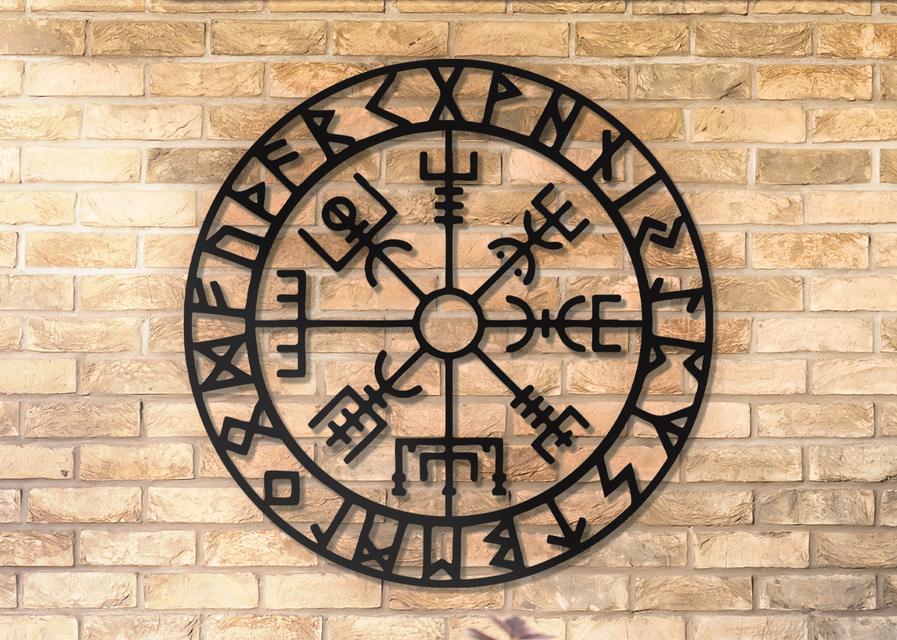 Viking Compass Wall Decor