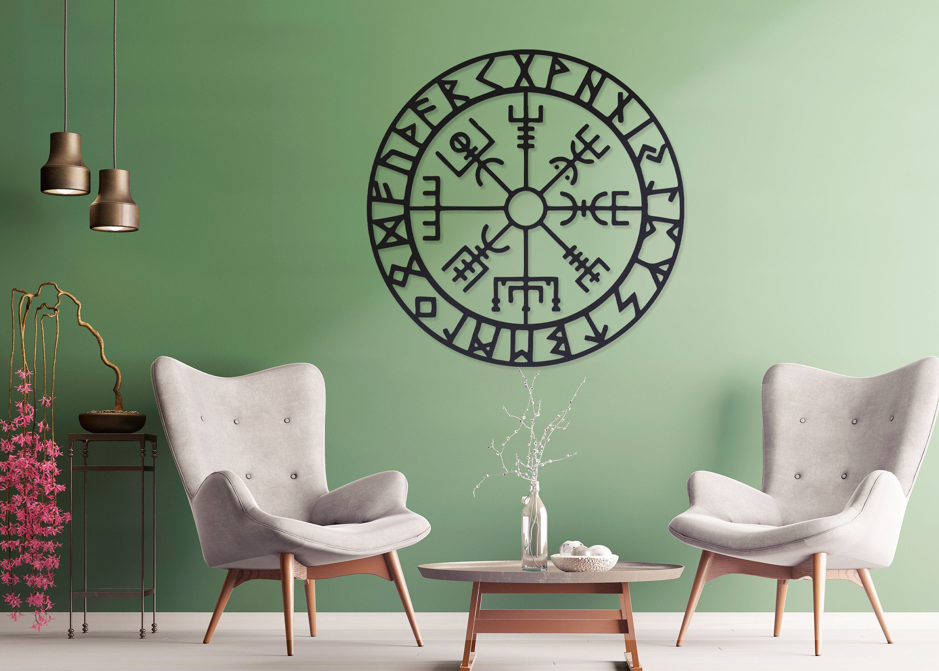 Viking Compass Wall Decor