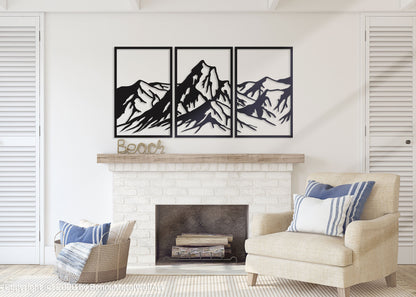 Large Mountain Wall Art