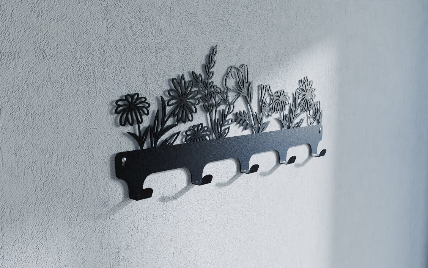 Wall Flower Rack