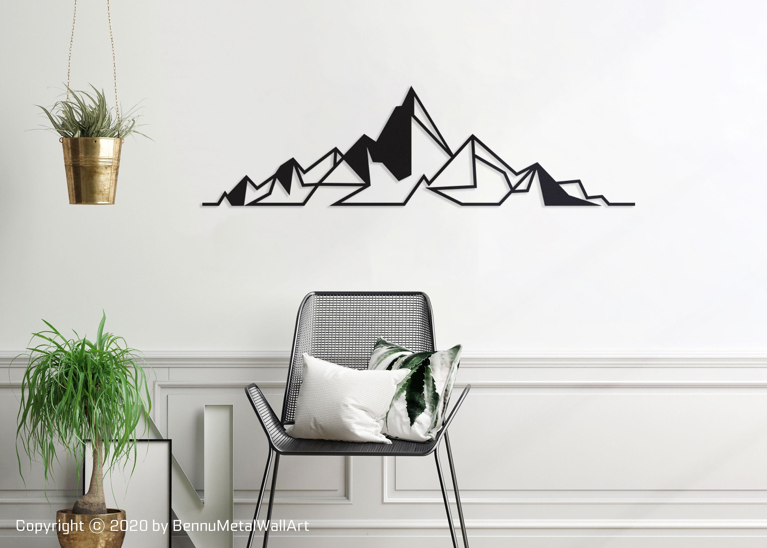 Mountain Metal Art