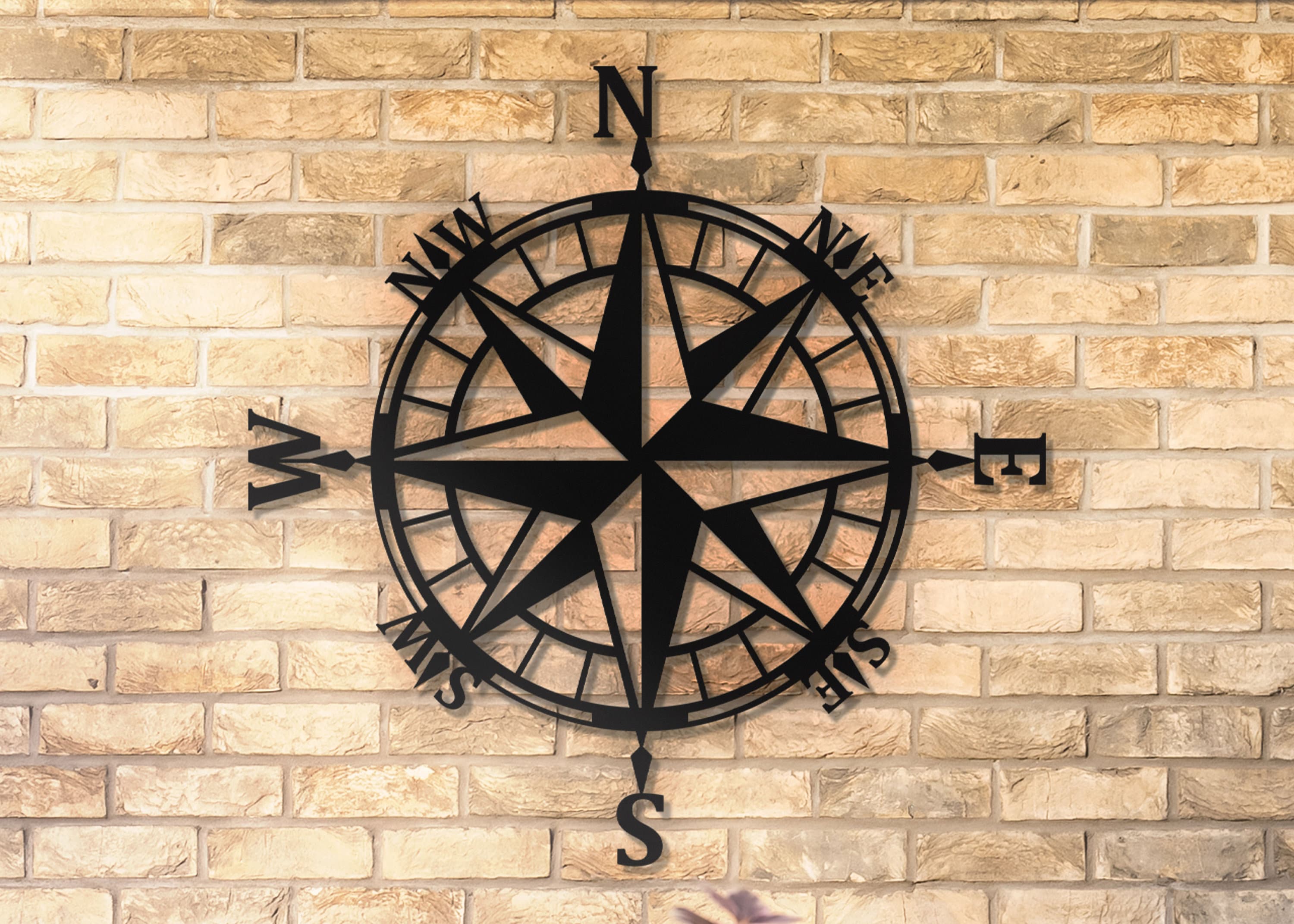 Compass Wall Decor