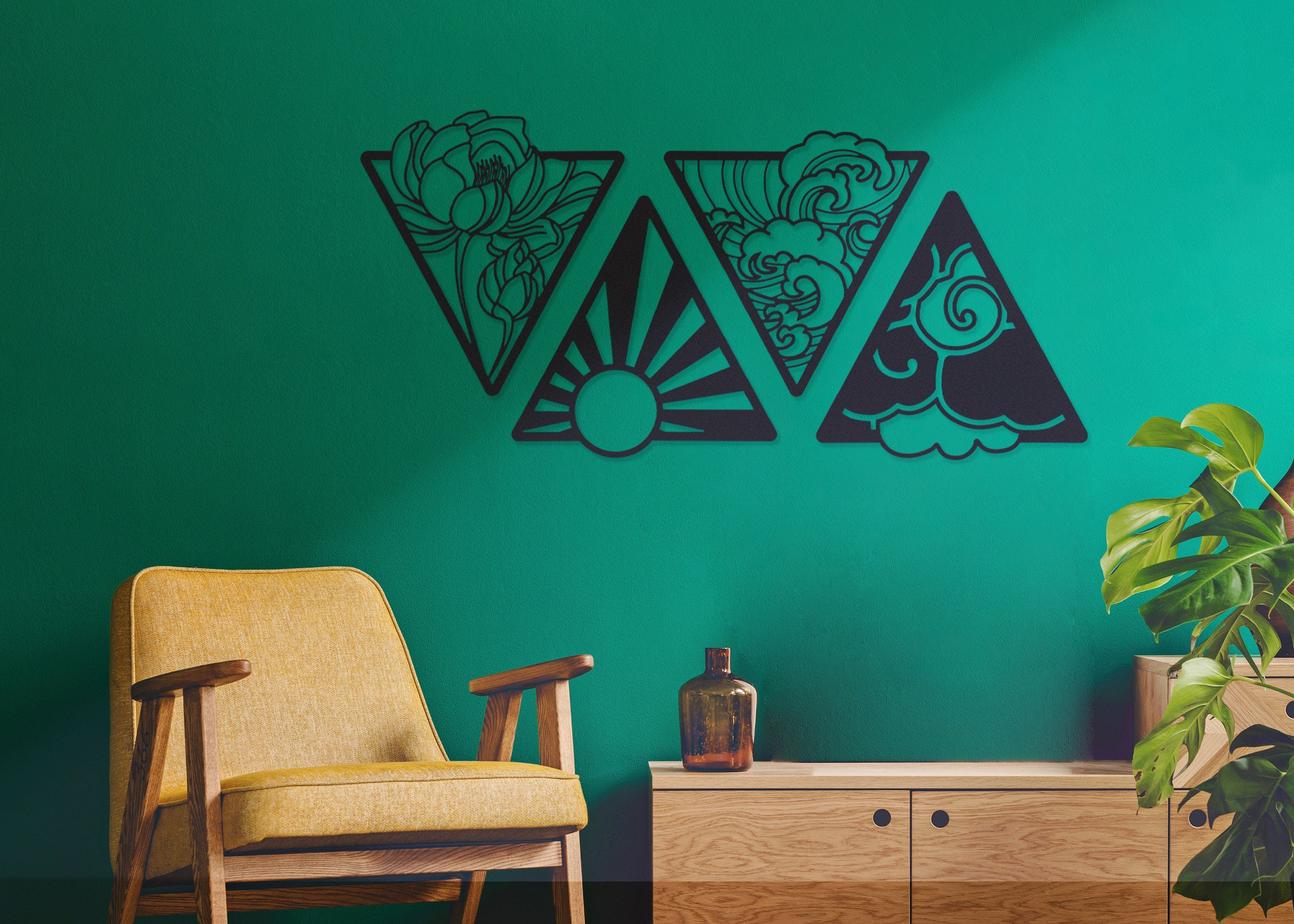 Four Elements Wall Art