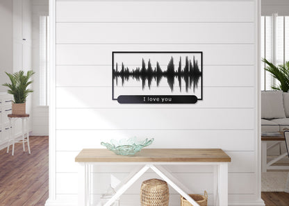 Custom Soundwave Wall Art