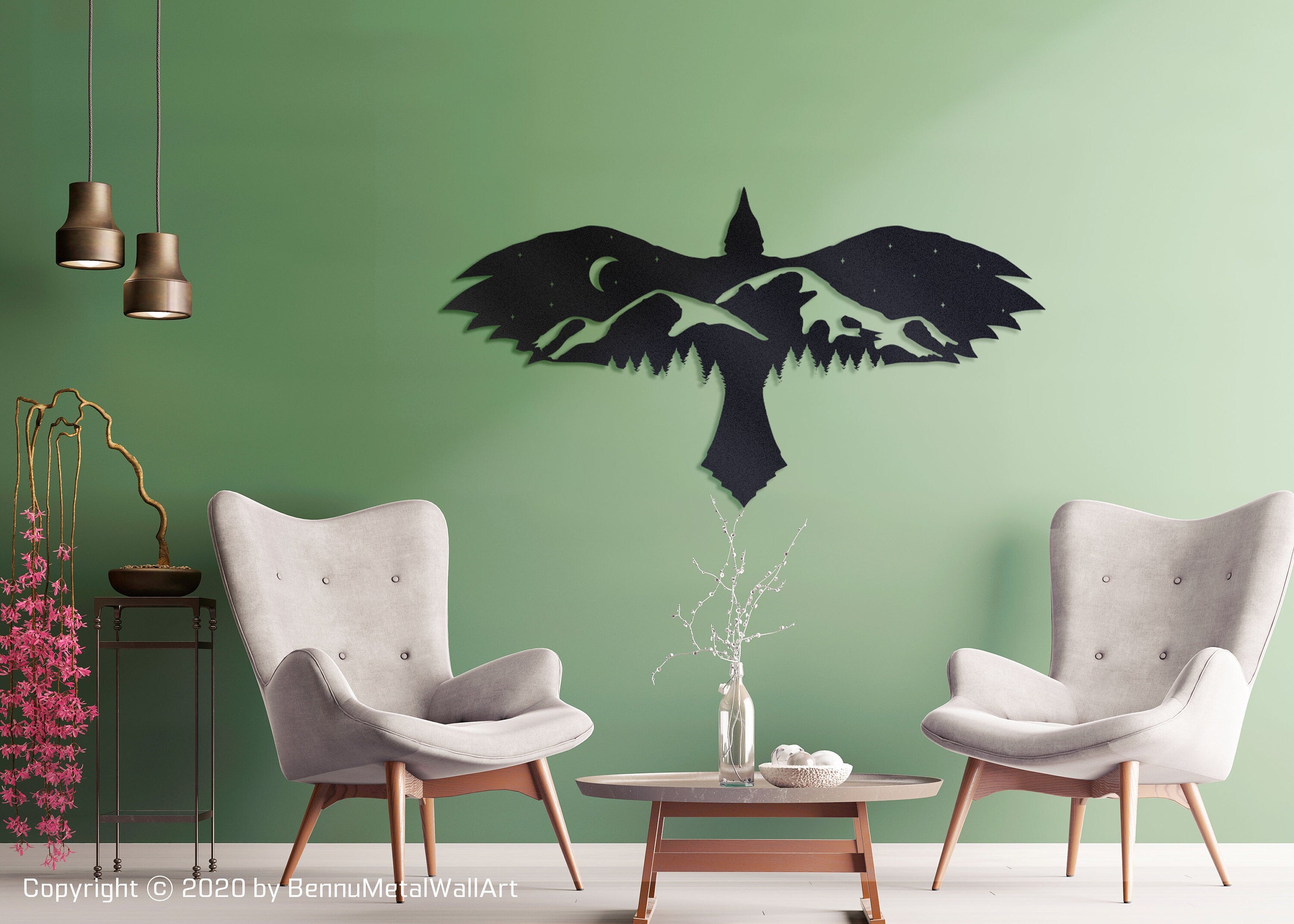 Birds Metal Wall Art