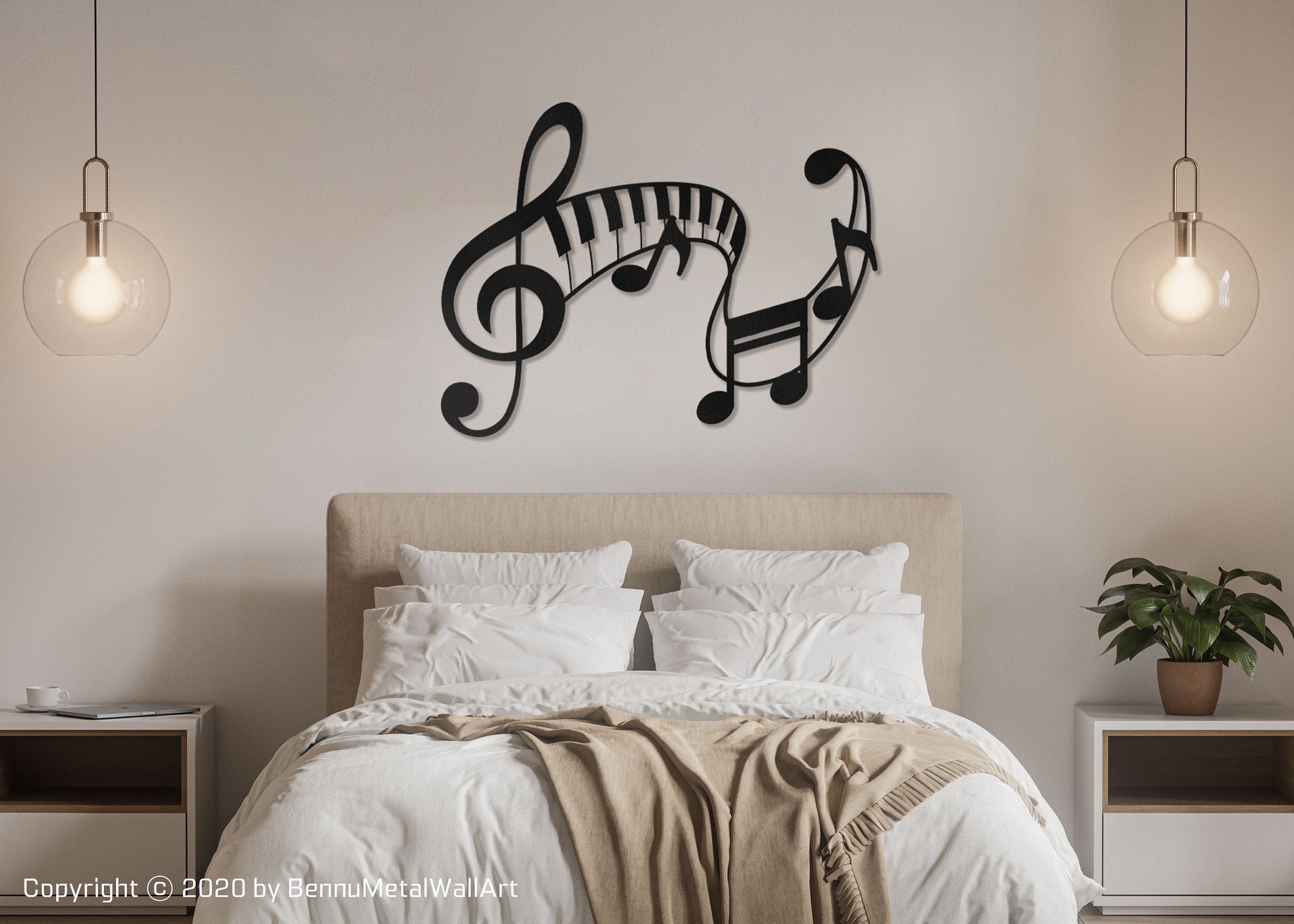 Music Note Wall Art