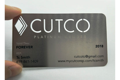 Custom Metal Business Cards