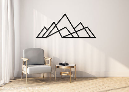 Mountain Line Wall Art