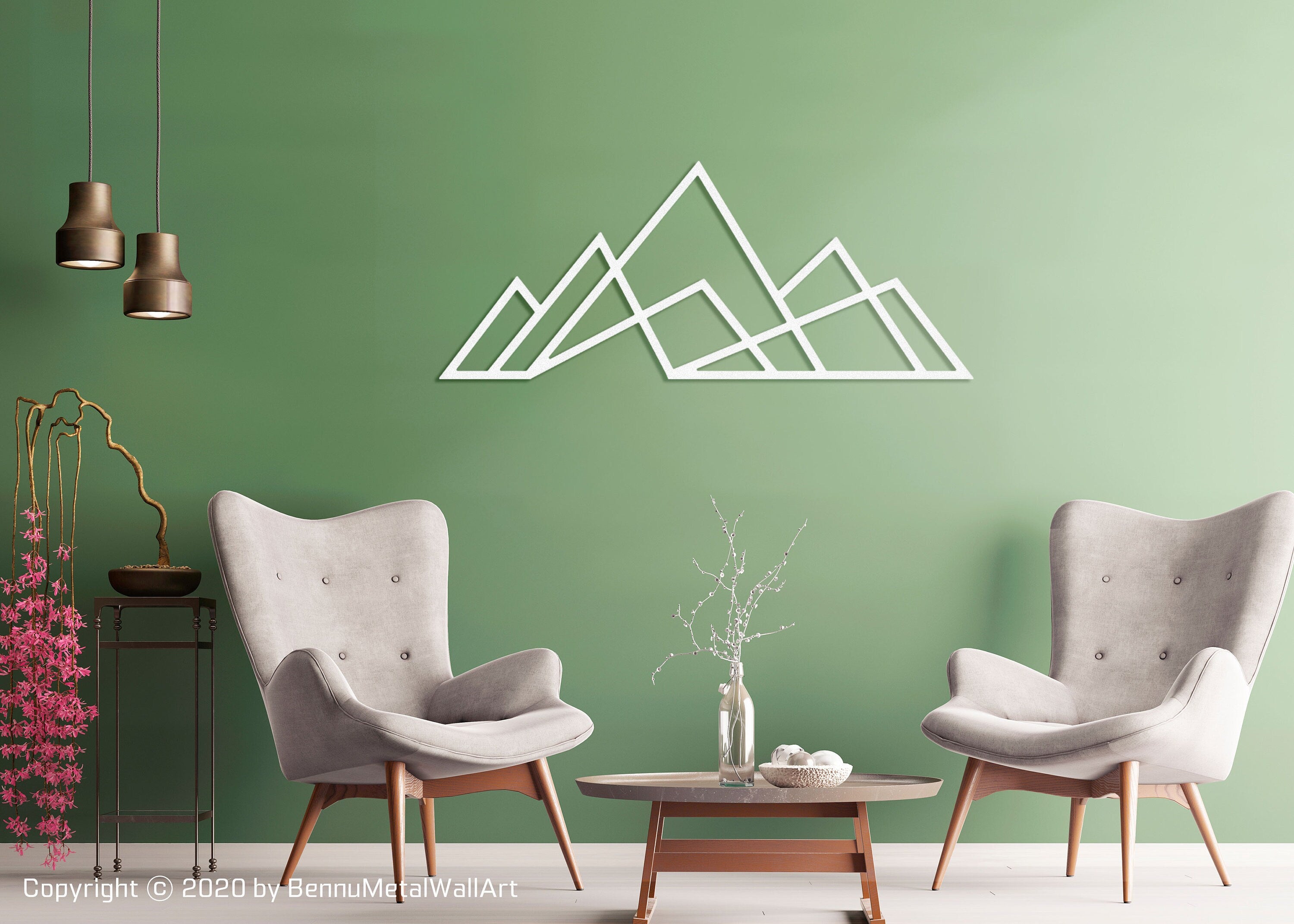 Mountain Line Wall Art