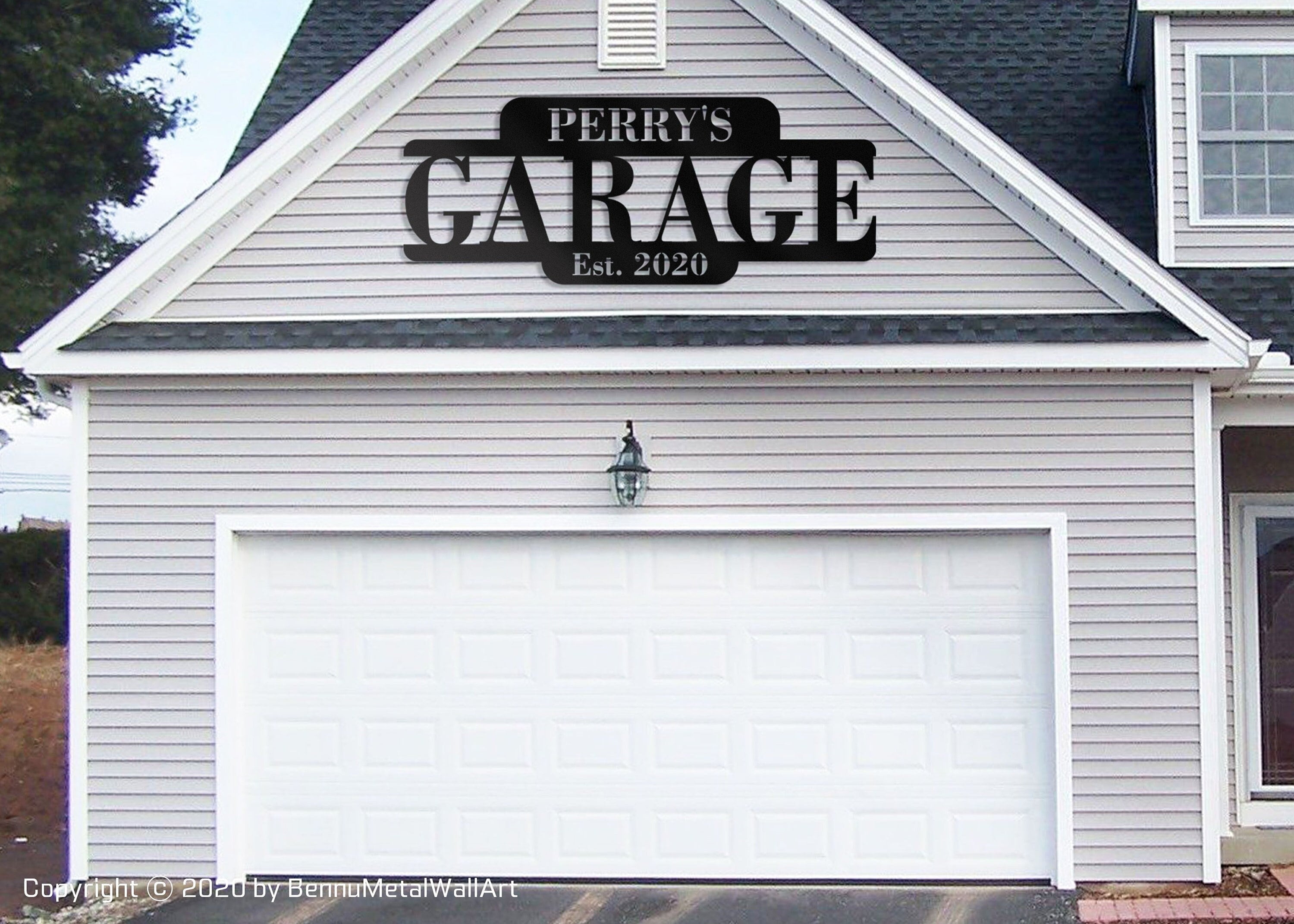 Large Metal Garage Signs For Dad's