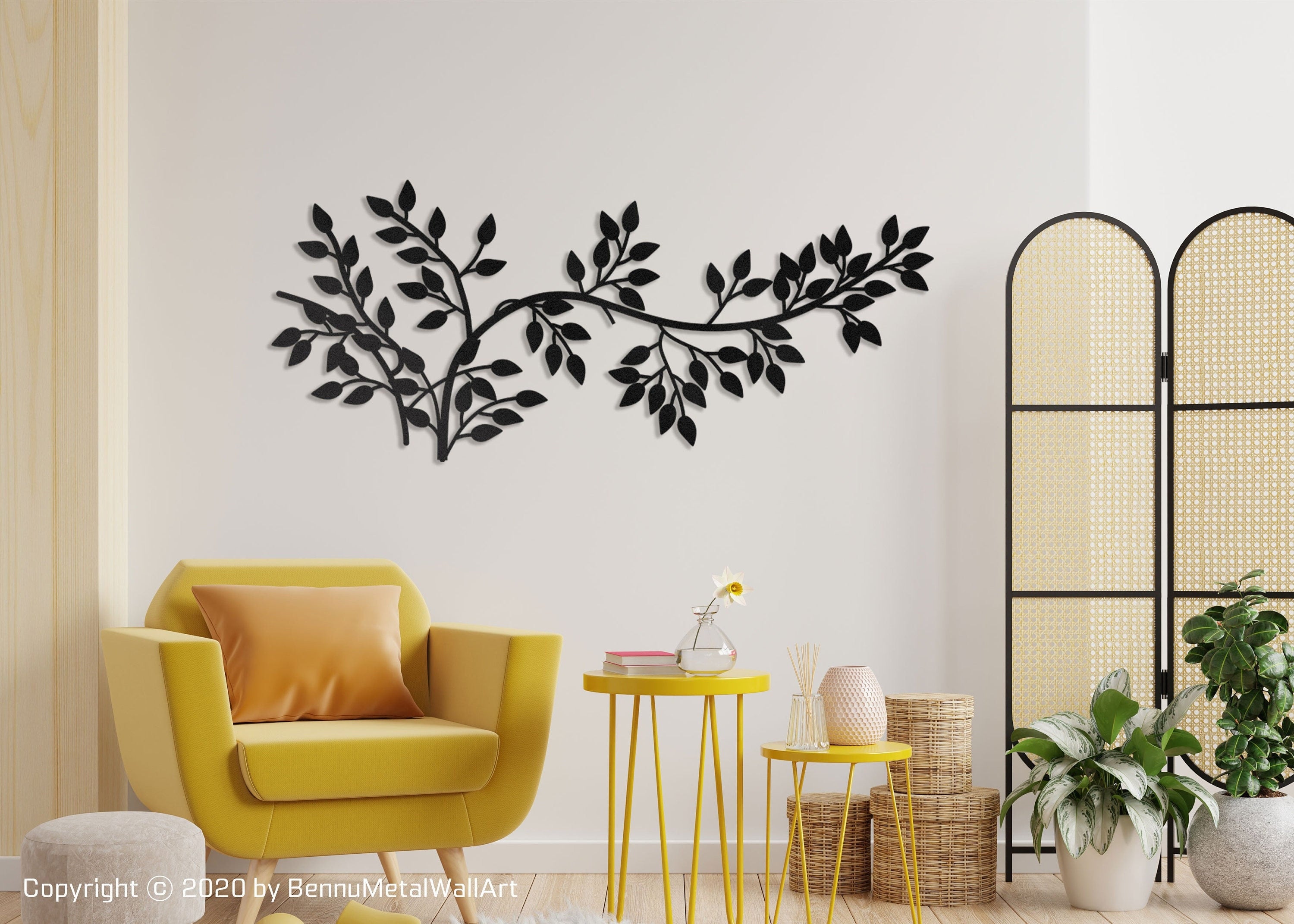 Metal Tree Wall Art