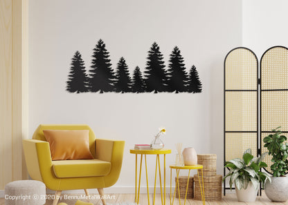 Large Metal Tree Wall Art