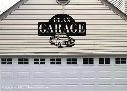 Large Metal Garage Signs