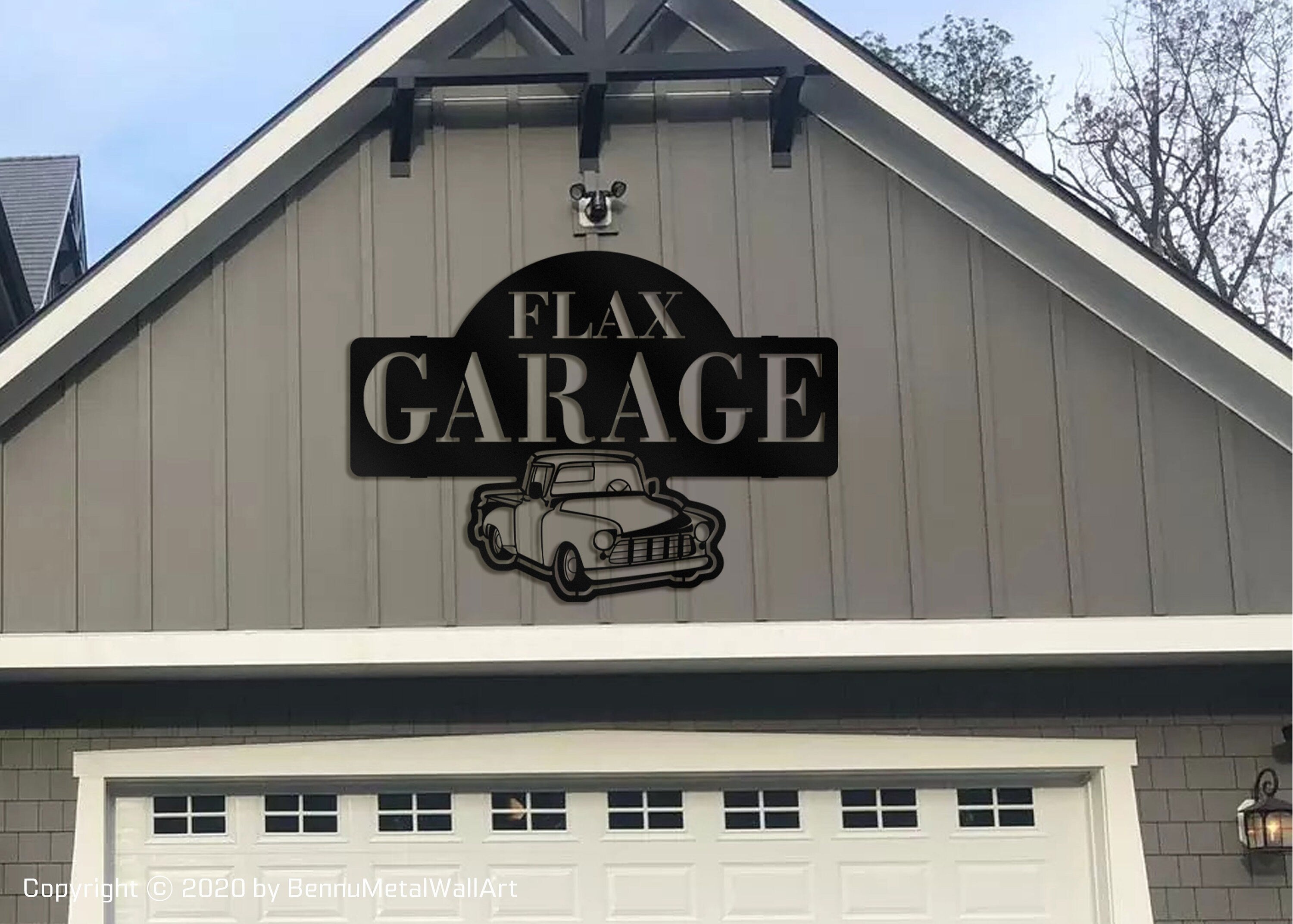 Large Metal Garage Signs