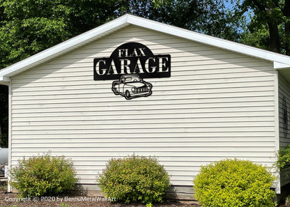 Large Metal Garage Signs