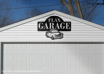 Large Metal Garage Signs