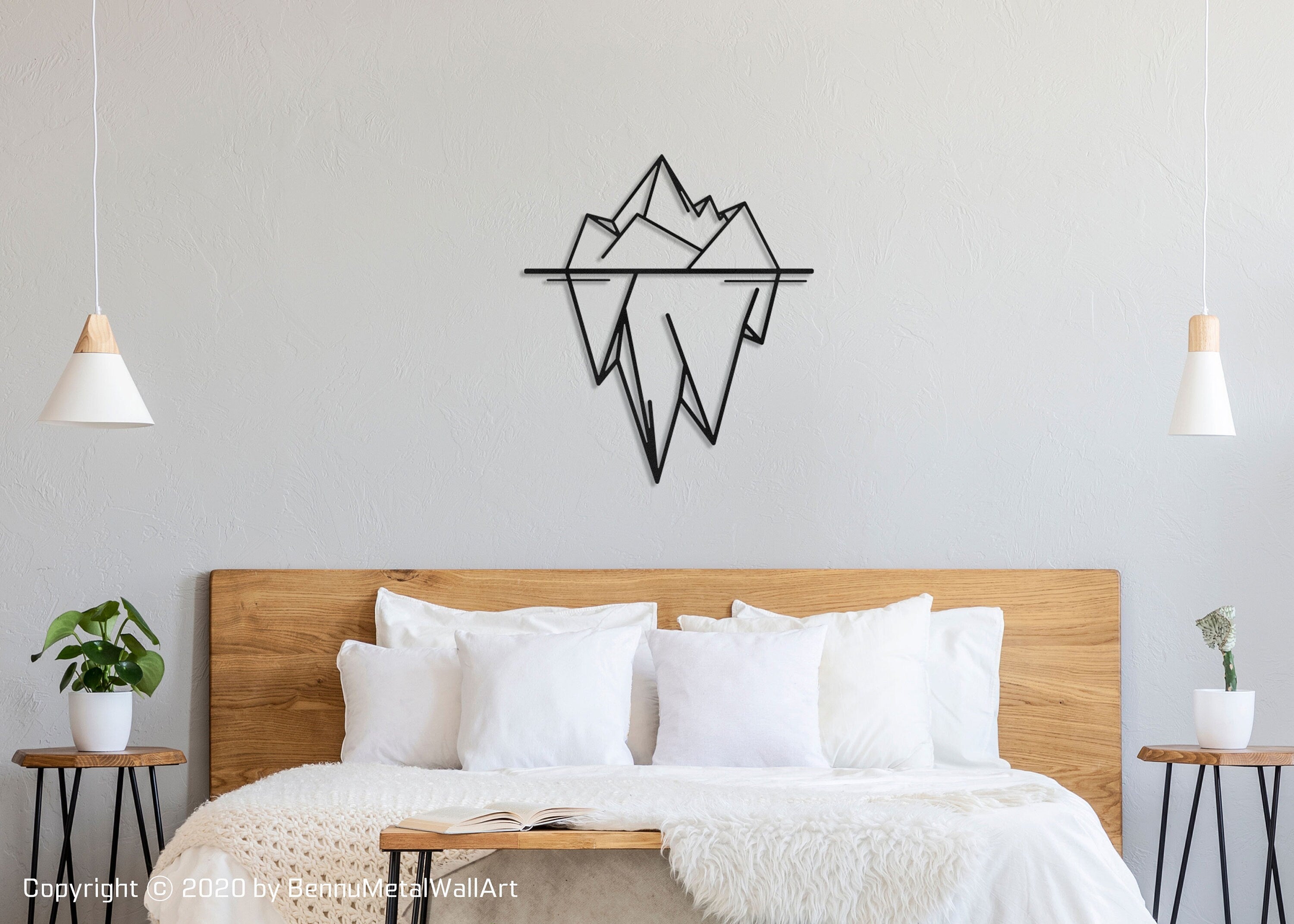 Minimalist Mountain Wall Decor