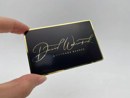 Gold Metal Business Card