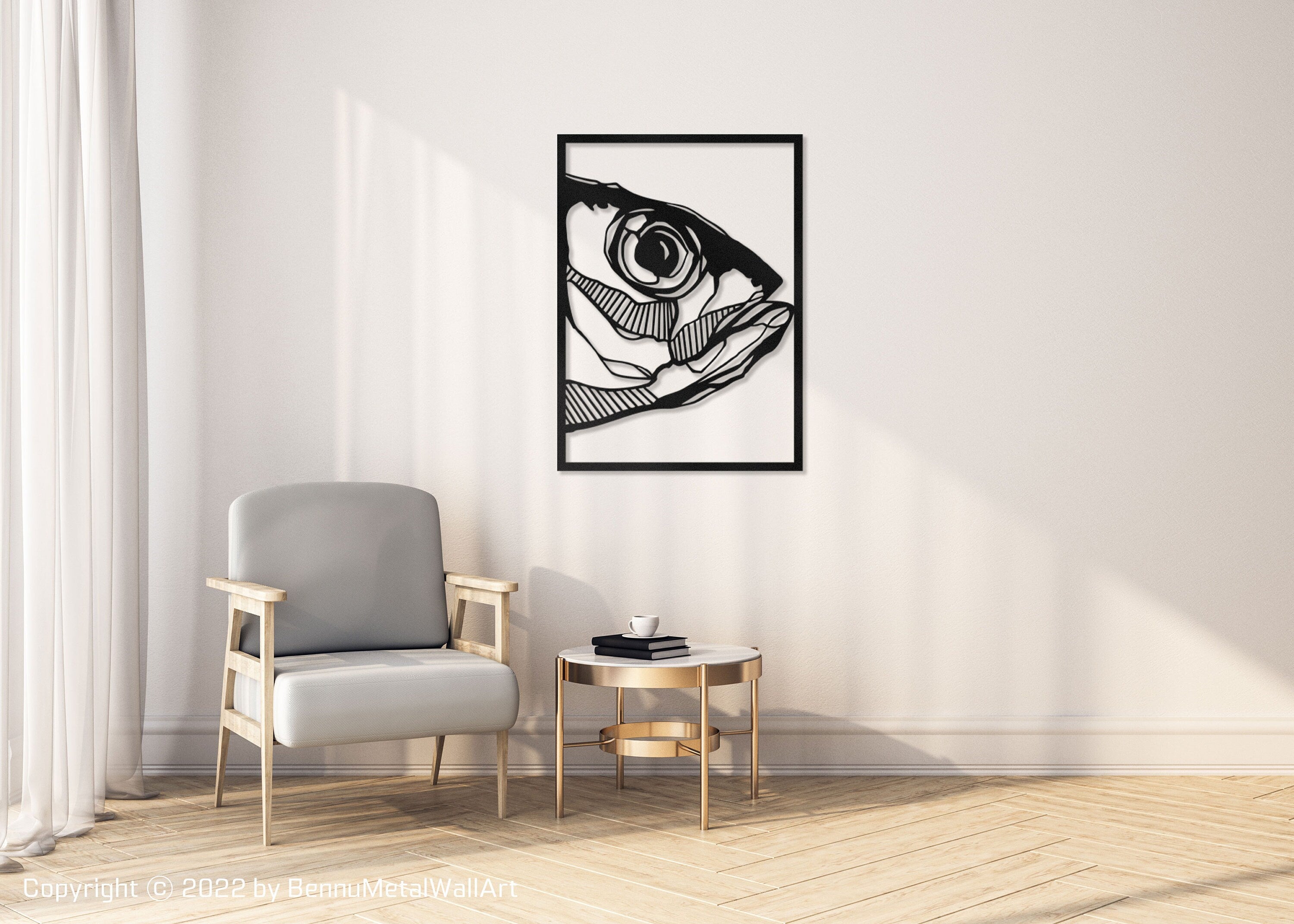 Metal Fish Wall Art