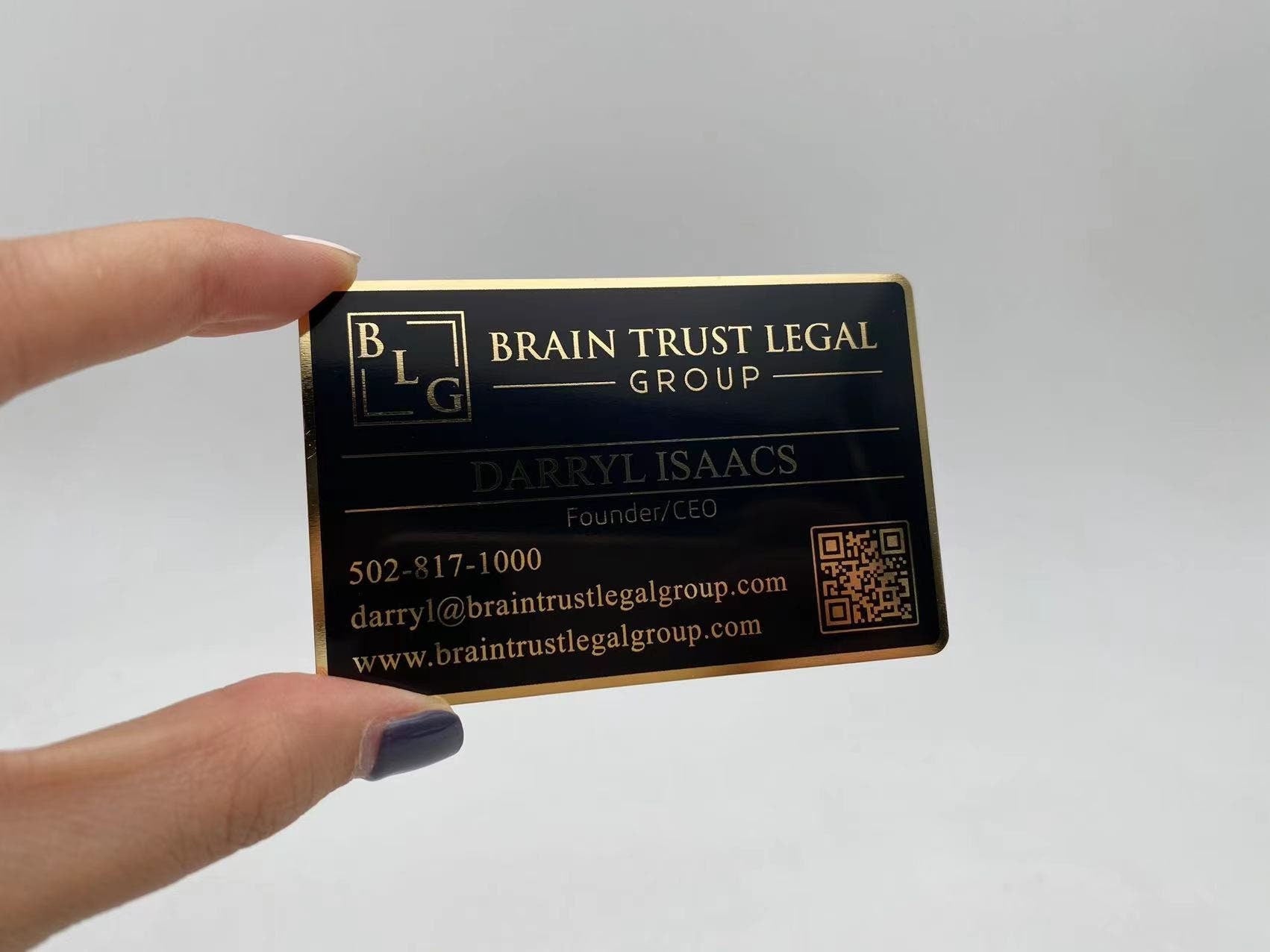 Premium Metal Business Card