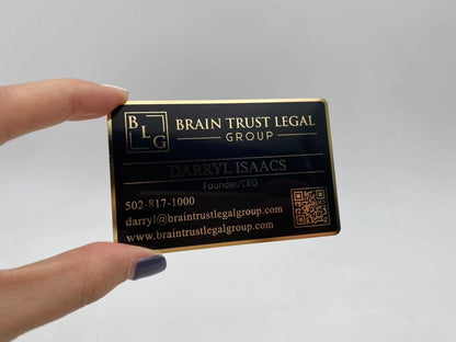 Premium Metal Business Card