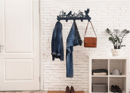 Wall-Mounted Coat Organizer