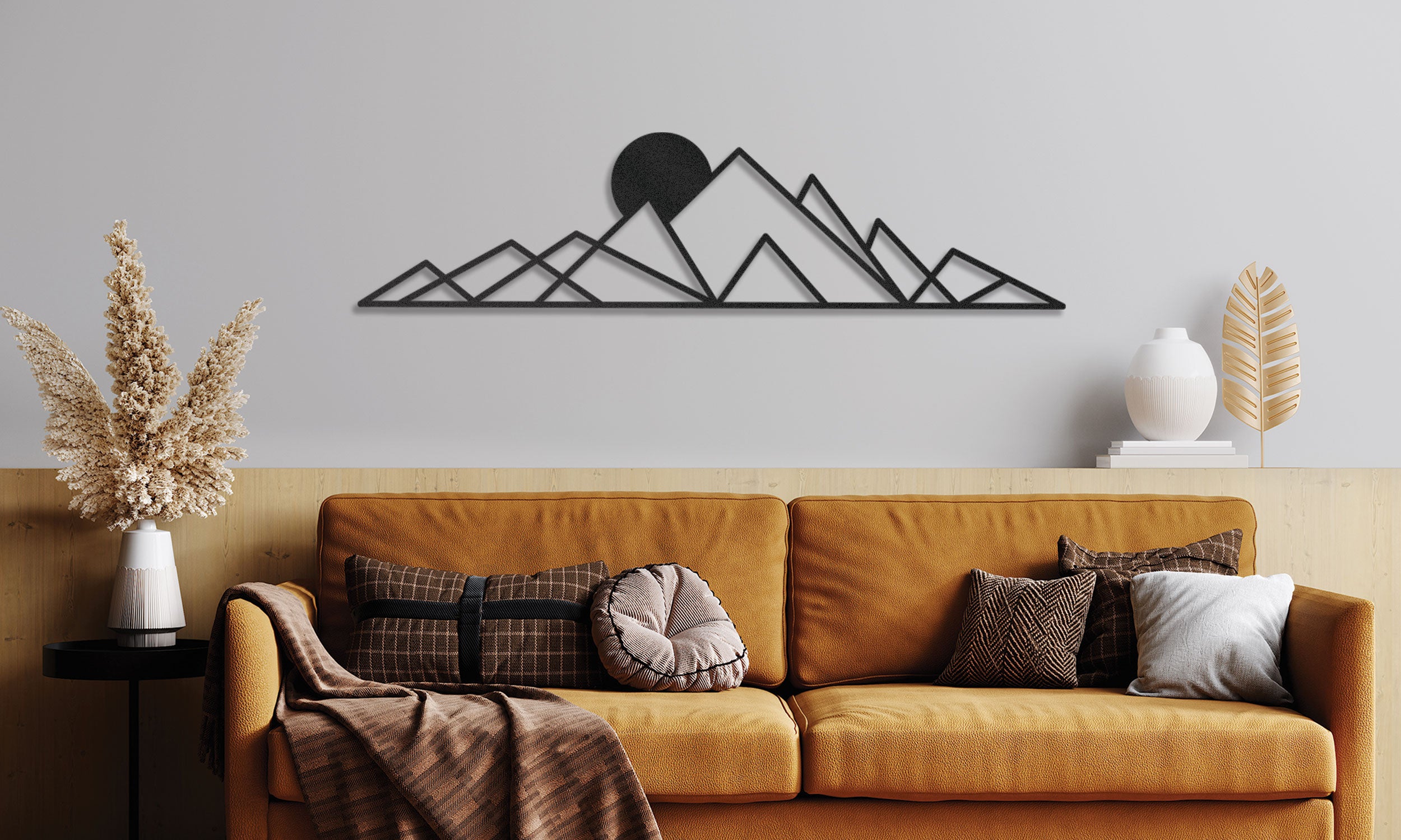 Mountain Sun Wall Decor