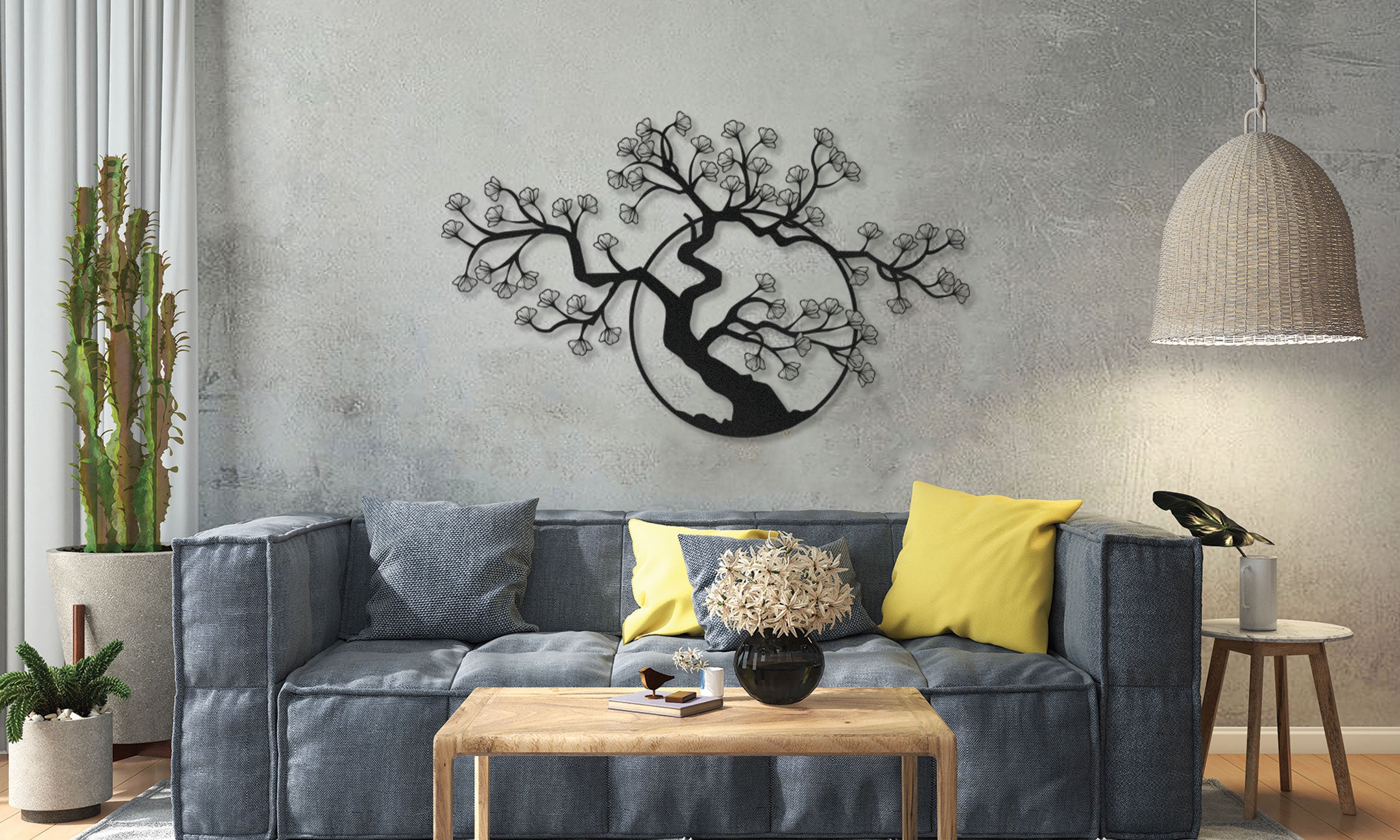 Ginko Tree Wall Art