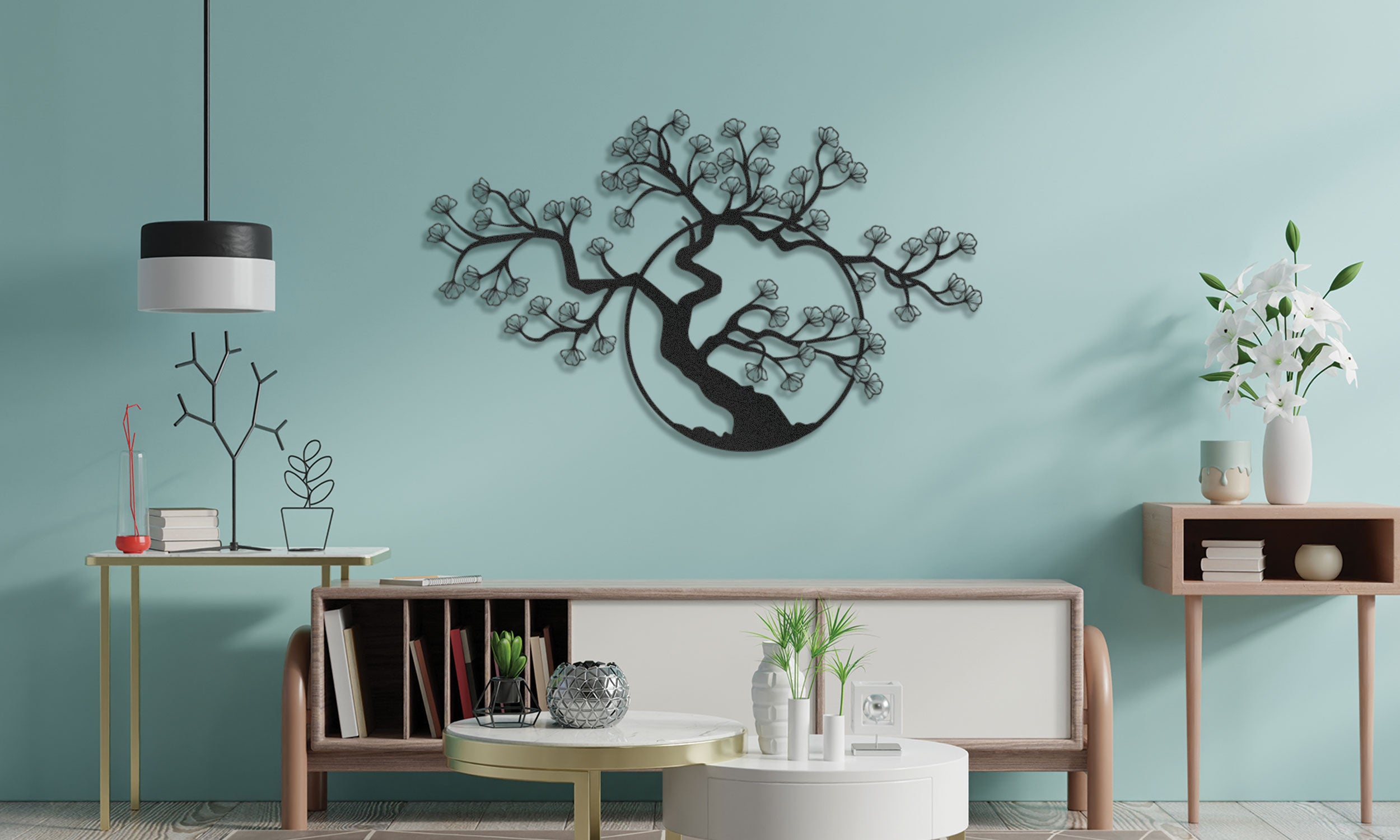 Ginko Tree Wall Art