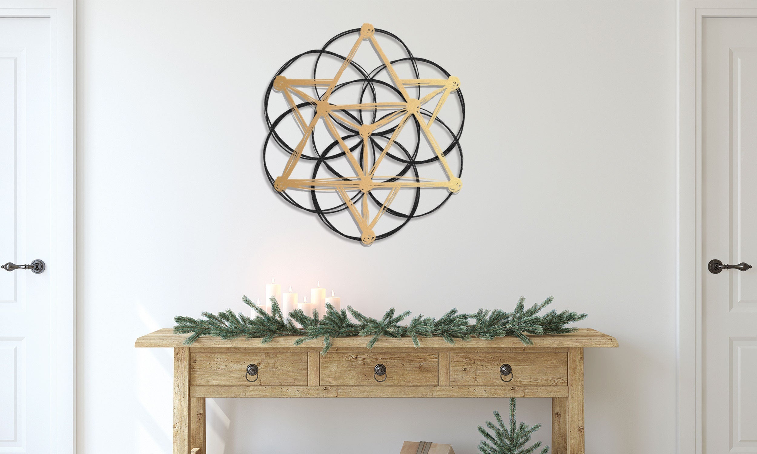 Sacred Geometry  Wall Decor