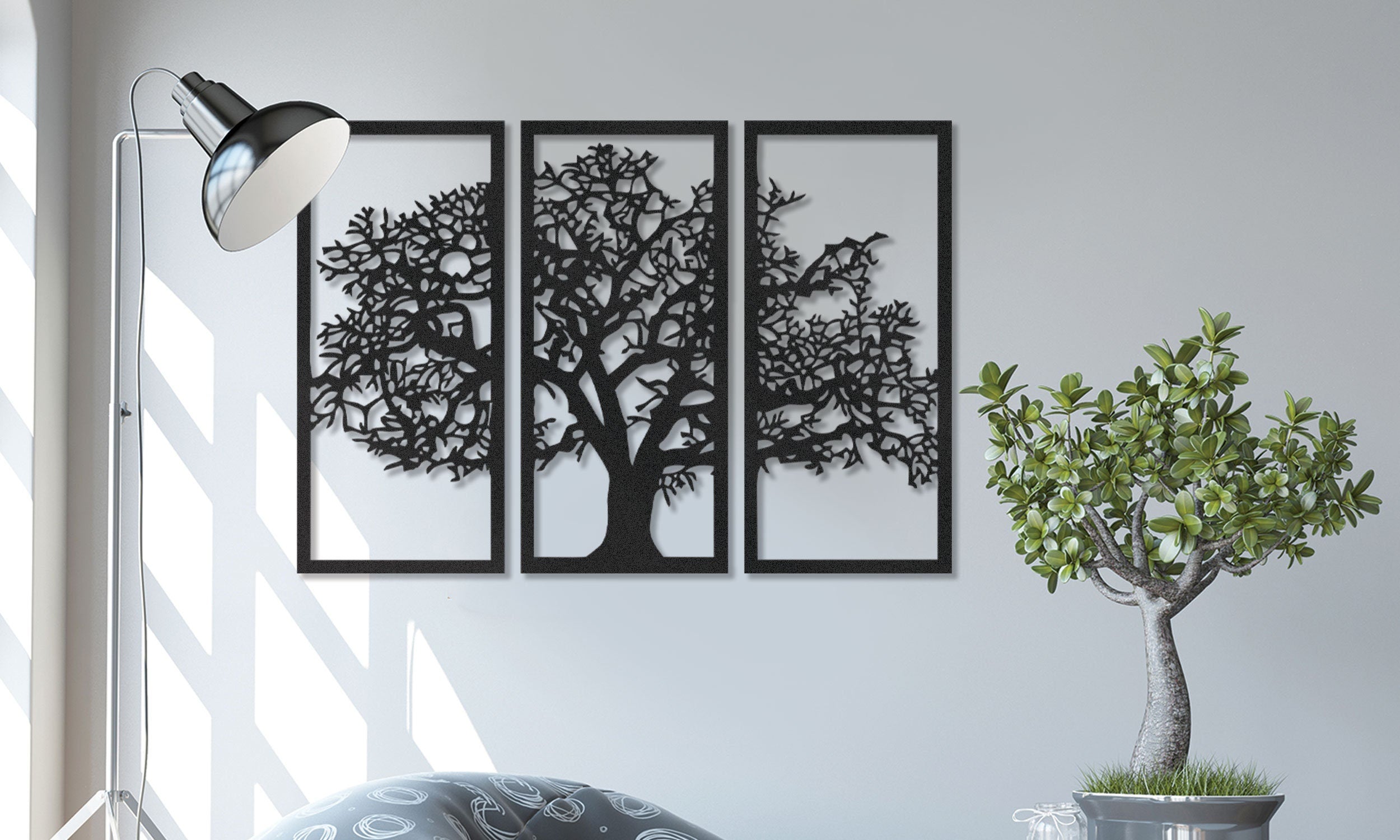 Metal Tree Wall Decor