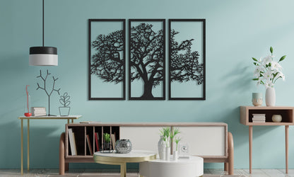 Metal Tree Wall Decor