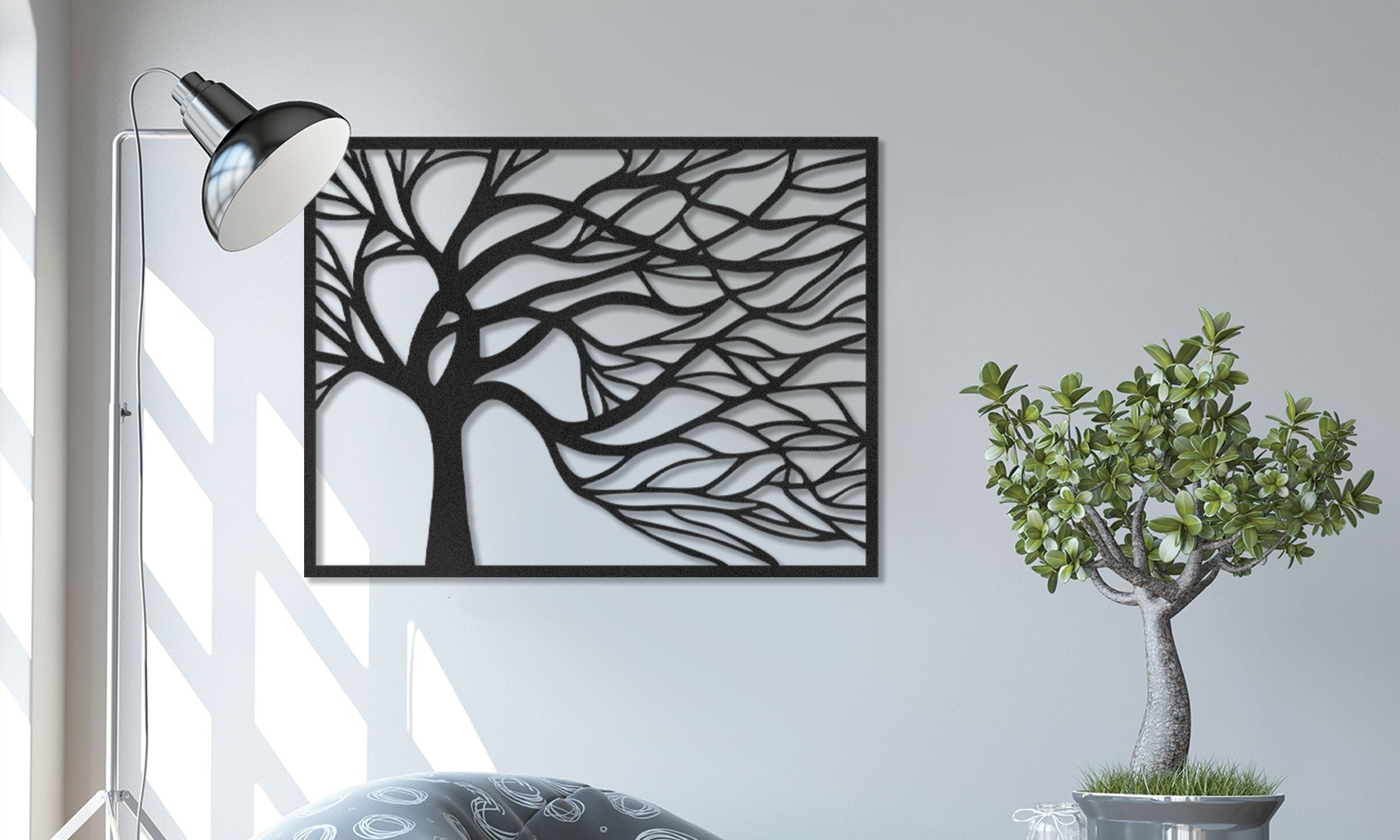 Tree Metal Wall Decor